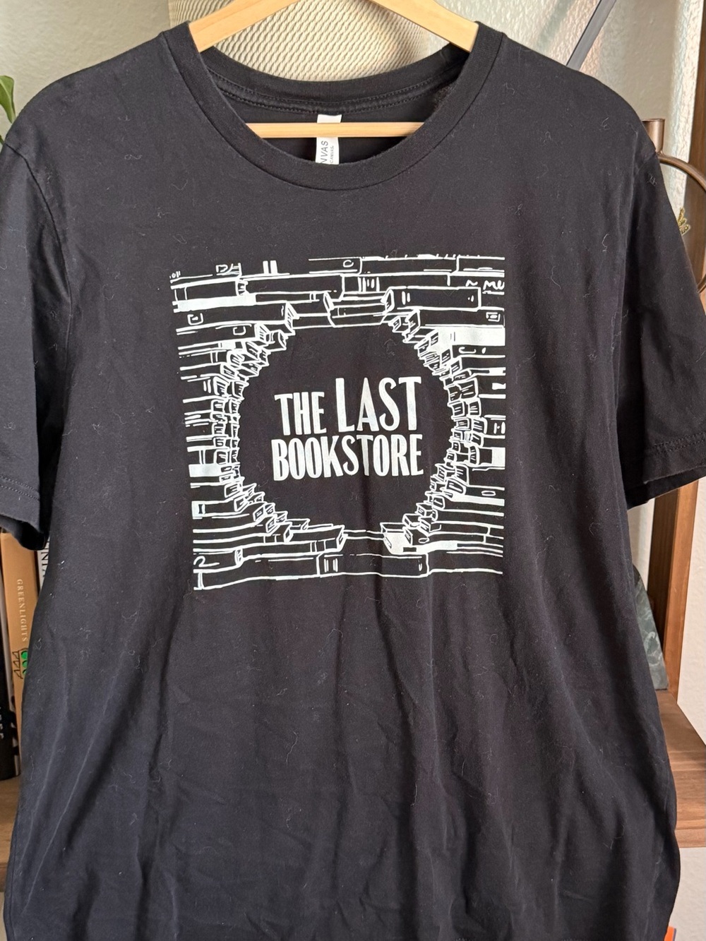 Iconic LA “The Last Bookstore” Black  Tee